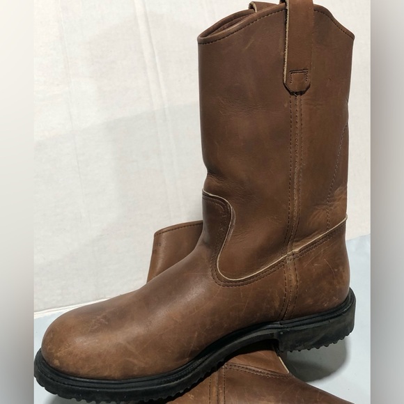 Red Wing Shoes Brown Western Boots